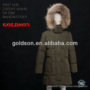 Пальто с длинным дизайн мода детская зимняя куртка детская